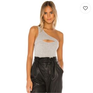 Superdown Sandra One Shoulder Bodysuit